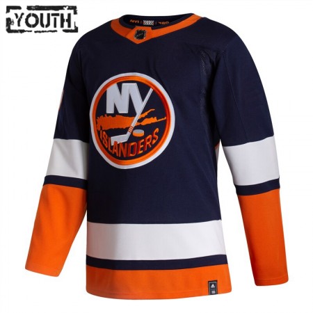Kinder Eishockey New York Islanders Trikot Blank 2020-21 Reverse Retro Authentic